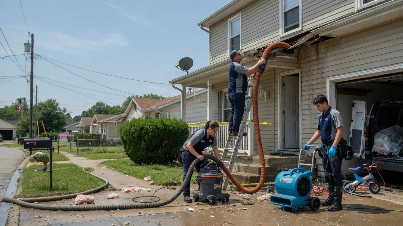 Water Damage Restoration in Fort Gibson, OK near me